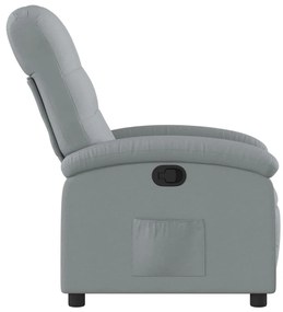 világosszürke szövet relaxfotel