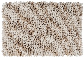 Bézs textil fürdőszobai kilépő 60x90 cm Lerici – Wenko