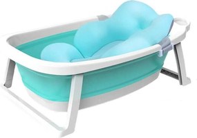 Babify Összecsukható babakád párnával, újszülötteknek és kisgyermekeknek, BPA mentes, lányoknak és fiúknak 0-3 éves korig