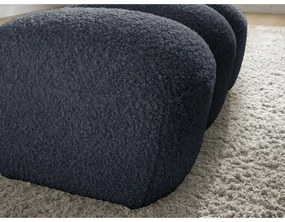 Sötétszürke buklé lábtartó Hippolyte – Bobochic Paris