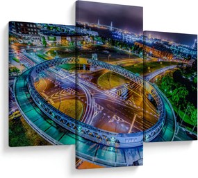 Kép - éjszakai panoráma (90x60 cm)