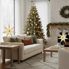 Brilagi - LED karácsonyi dekoráció LED/3xAA 66x40 cm csillag