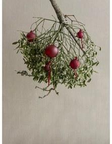 Üveg kézzel fújt karácsonyfadísz készlet 2 db-os ø 9 cm Juhla – Blomus