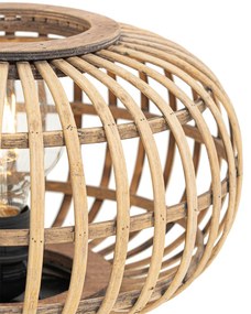 Keleti asztali lámpa bambuszból - Amira