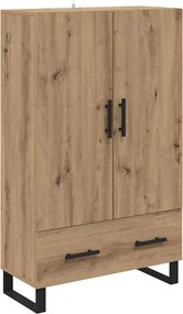 vidaXL Magasfiú fiókkal Artisan tölgy 69,5 x 30 x 115 cm Faanyag