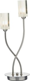 Dar Lighting MORGAN MOR4046 Asztali lámpa 2x25W/G9