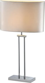 Cosmolight ATHENS T01444WH CR Asztali lámpa 1x40W/E27