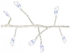 Martiel karácsonyi fénydrót, hideg fehér, 100 LED-es, 50 cm