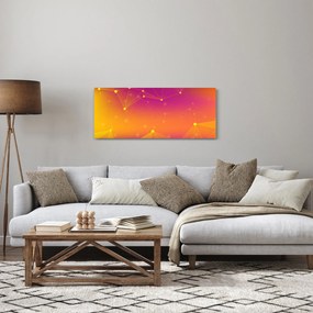 Szines absztrakt kép (120x50 cm)