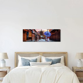 Kép - Ázsiai nő (órával) (90x30 cm)