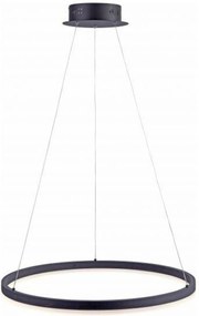 Modern Led függeszték Paul Neuhaus SimplyDim, kör alakú, antracit, 60