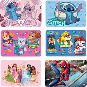 Disney Lilo és Stitch, Mancs Őrjárat, Pókember Mix tányéralátét 43x28 cm
