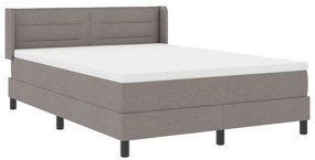Box Spring Ágy matraccal taupe színben – 160x200 cm szövet