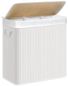 GUS fehér ruhakosár