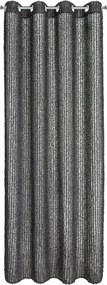 Függöny készre szerelve Selma 135x250 Eva Minge fekete csíkos