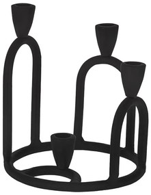 Eglo 422106 - JELLICOE gyertyatartó 22,5x19,5 cm fekete