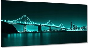 Képek 115x55 Türkiz kilátás híd