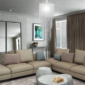 Függő csillár 26 x 70 cm