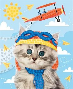 Mozaikos képkészítő készlet, MAPED CREATIV, Cute Animals, aranyos állatok (IMAC907050)