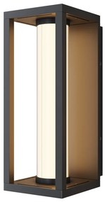 O480WL-L12B3K Expo Alumínium Fali Lámpa Fekete Színű LED 12 W 3000 Kelvin 650 Lumen IP54