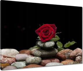 Vászonkép 80x60 Spa Wellness Relaxáció Víz