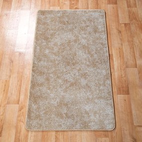 Szegett szőnyeg 70x120 cm – Világos beige egyszínű