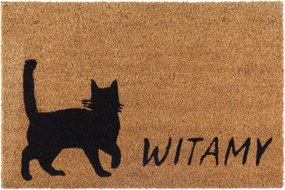 Lábtörlő kókusz gumírozott 60x40 cm téglalap alakú 1 db