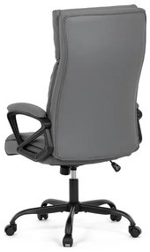 Irodai szék hintamechanikával, szürke műbőr kárpittal. KA-Y346 GREY