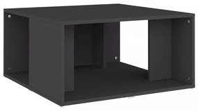 4 db szürke szerelt fa dohányzóasztal 33 x 33 x 33 cm