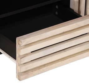 tömör mangófa TV-szekrény 100 x 34 x 46 cm