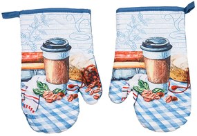 COFFEE TOGO kék 2 db-os kesztyűszett mágnessel