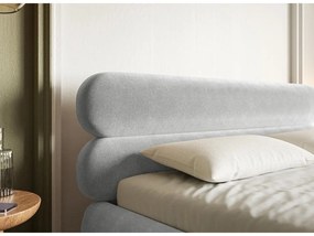 Franciaágy 140 cm Rirri 140B (ágyráccsal) (világosszürke + arany). Akció -15%. 1099915