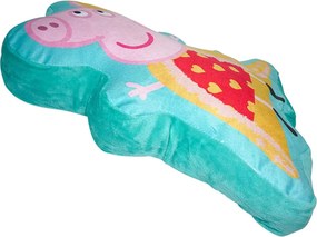 Peppa malac Queen formapárna, díszpárna 35 cm Velúr