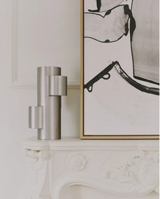 Ezüstszínű fém LED dimmelhető asztali lámpa (magasság 26,5 cm) Adrina – Kave Home