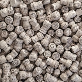 Poszter 90x90cm Pezsgős dugók, Assaf Frank