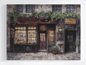 Poszter Város Utca Weboldal Mágikus Bolt Ablak 100x75