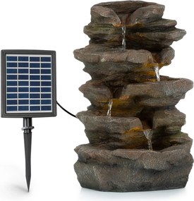 Blumfeldt Stonehenge, napelemes szökőkút, LED lámpa, polireszin, lítium-ion akkumulátor