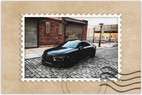 Poszter 60x40 Fekete Audi Rs