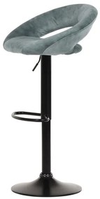 Kék Szövet Bárszék. AUB-822 BLUE4