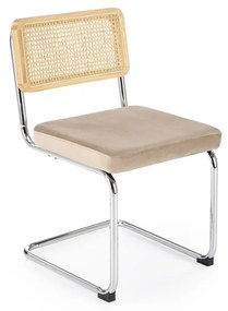 K504 szék, bézs / natúr