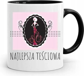 Fekete Bögre Anyósnak Legjobb Anyósnak fényképes nyomattal