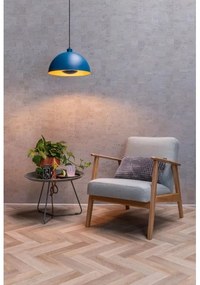 Lucide 45496/01/35 - Csillár zsinóron SIEMON 1xE27/40W/230V kék