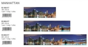MANHATTAN öntapadós konyhai poszter, 350x60 cm