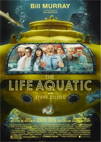 Poszter: The Life Aquatic with Steve Zissou – Wes Anderson film