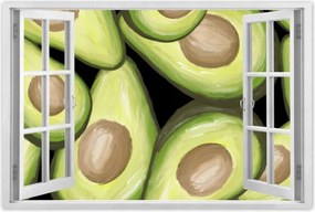 Poszterek 60x40 Avokádó Gyümölcs Natu mag