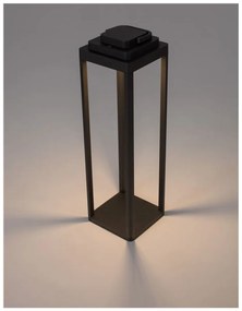 Nova Luce kültéri állólámpa, sötétszürke, 3000K melegfehér, max. 2W, 215 lm, 9923500