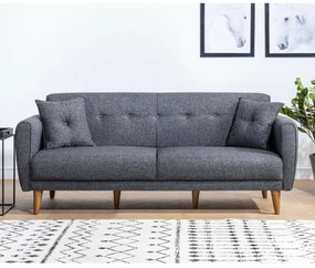 Aria Dark Grey kinyitható kanapé