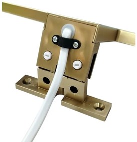 LED fürdőszobai tükörvilágítás LED/8W/230V 4000K 50 cm IP44 matt arany