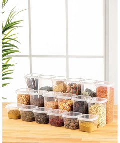 Élelmiszertartó doboz szett 18 db-os Fresco – Hermia