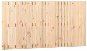 tömör fenyőfa fali fejtámla 166x3x90 cm